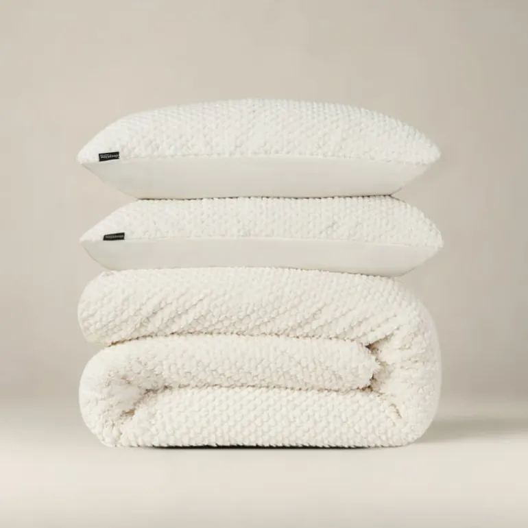 Dekbedovertrek Fur Teddy Beige 140*200/220