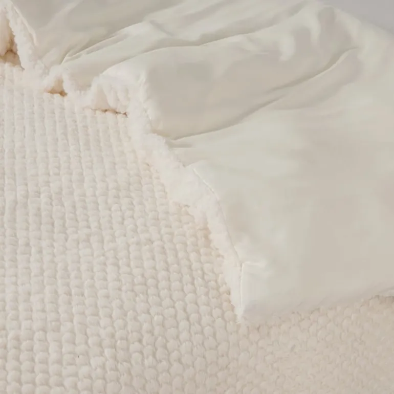 Dekbedovertrek Fur Teddy Beige 140*200/220