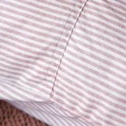 Dekbedovertrek Newport Stripe Rosewood 240*220