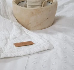 Dekbedovertrek Olivia wit 240*220