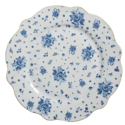 Dinerbord Blue Rose Blooming 27 cm