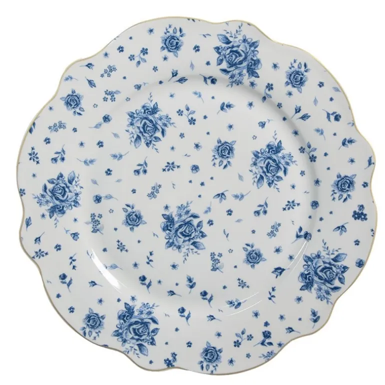 Dinerbord Blue Rose Blooming 27 cm