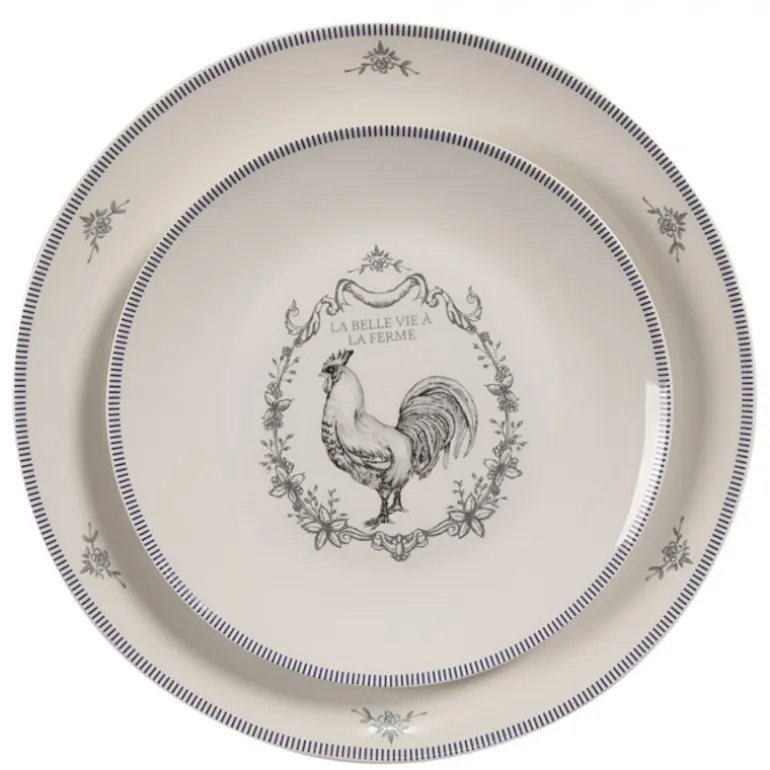 Dinerbord Haan Divine French Rooster