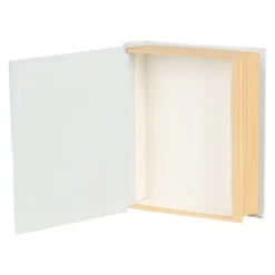 Doos in boekvorm rozen blauw/groen 17*14