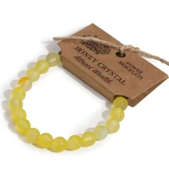 Edelsteen armband Honing kristal