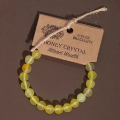 Edelsteen armband Honing kristal