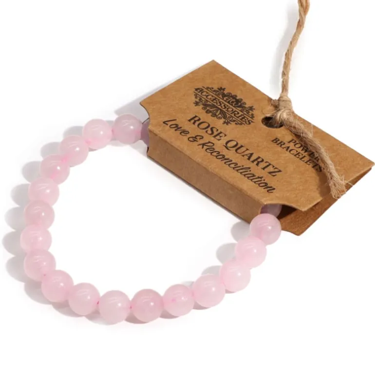 Edelsteen armband Rozenkwarts