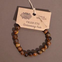 Edelsteen armband Tijgeroog