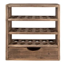 Eierkast houtkleur voor 36 eieren