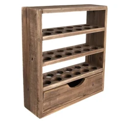 Eierkast houtkleur voor 36 eieren