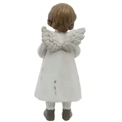 Engel staand met paardje 6*5*14 cm