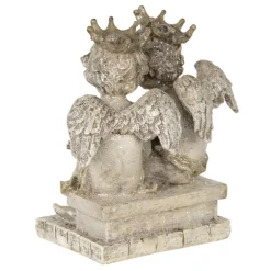 Engelen duo lezend een boek