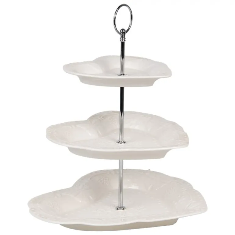 Etagère 3-laags hartvorm