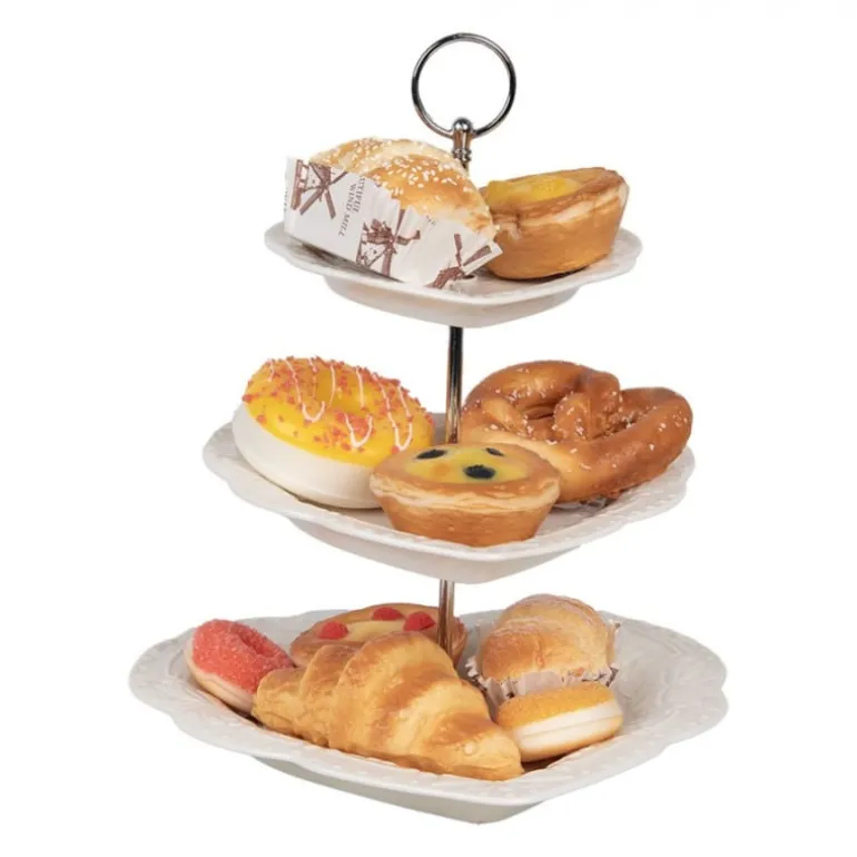 Etagère 3-laags hartvorm