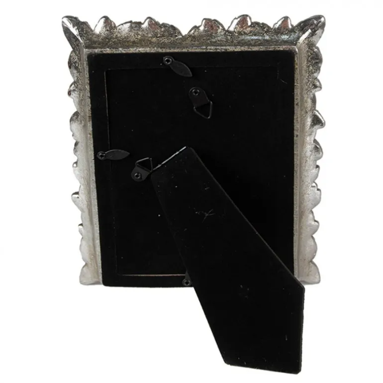 Fotolijst blaadjes zilverkleur 10*15