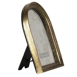 Fotolijst goud/zwart 13*18