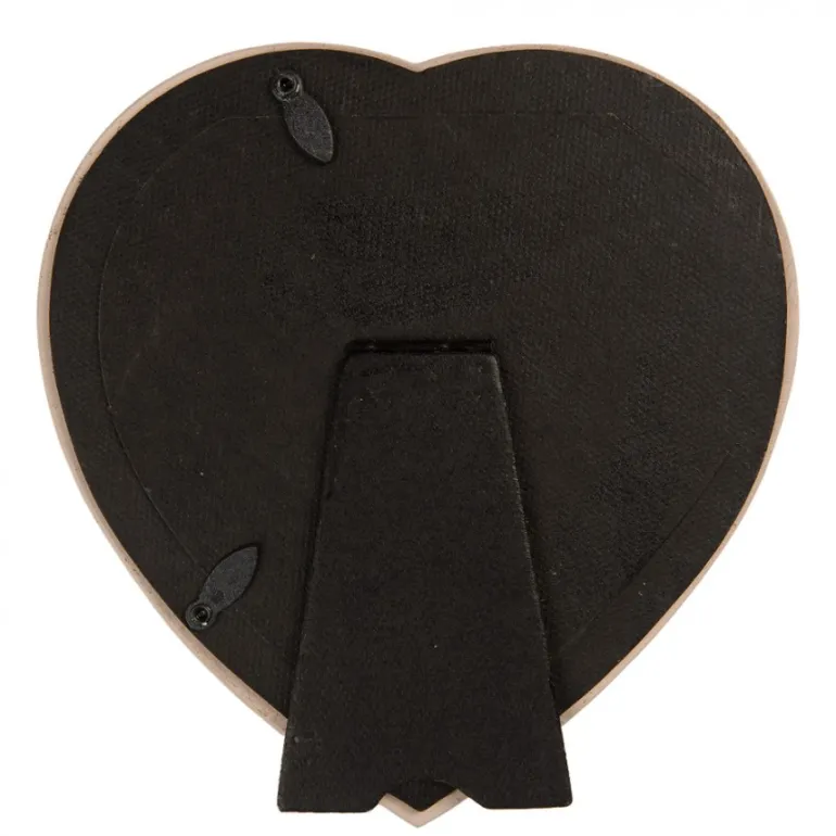 Fotolijst hartvormig roze 13*13