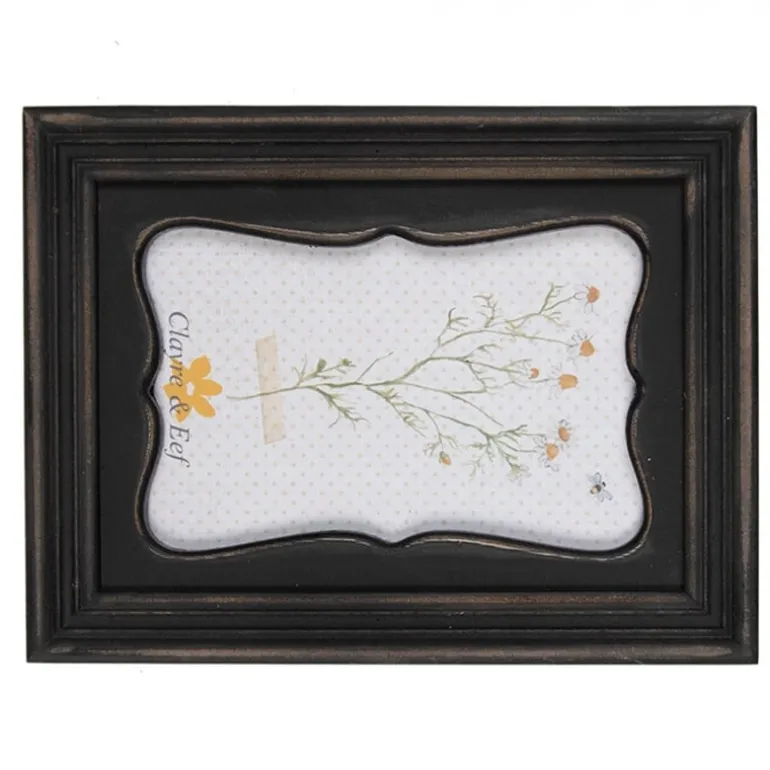 Fotolijst mat zwart 13*18