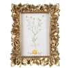 Fotolijst met bloemen goudkleur 10*15
