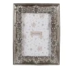 Fotolijst met bloemen oudzilverkleur 10*15