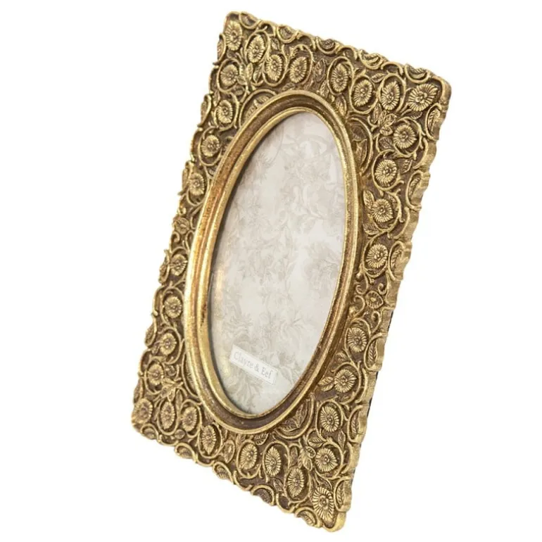 Fotolijst met motief goudkleur 10*15