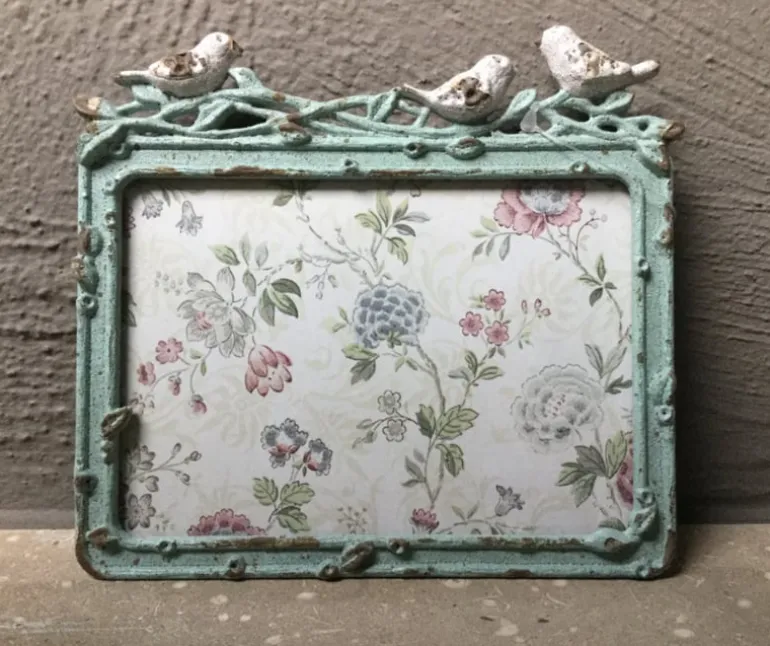 Fotolijst met vogeltjes 12*9