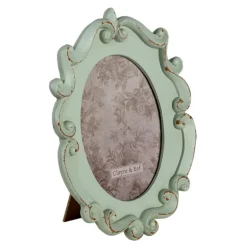 Fotolijst ovaal groen 12*16