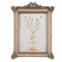 Fotolijst taupe/goudkleur 10*15