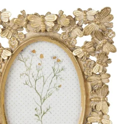 Fotolijst vlinders goudkleur 13*18