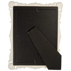 Fotolijst wit met kleine bloemetjes 13*18