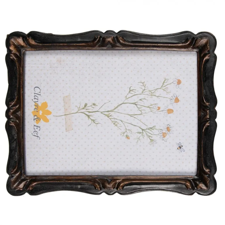 Fotolijst zwart/brons 10*15