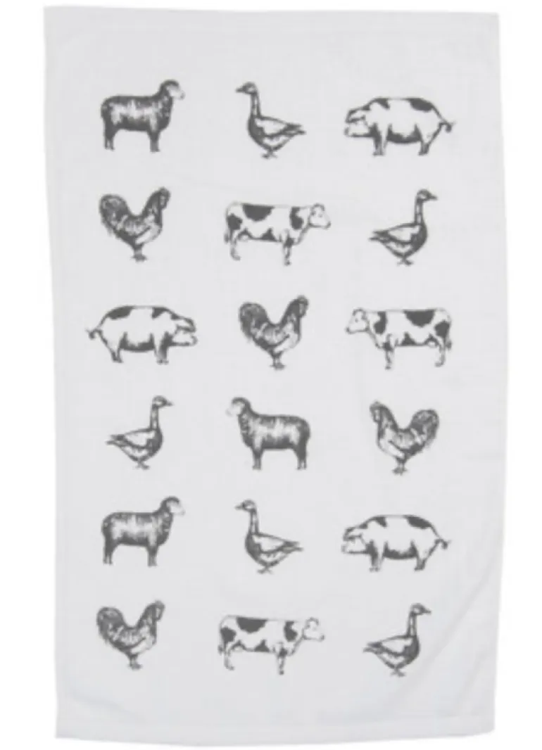 Gastendoekje boerderij dieren