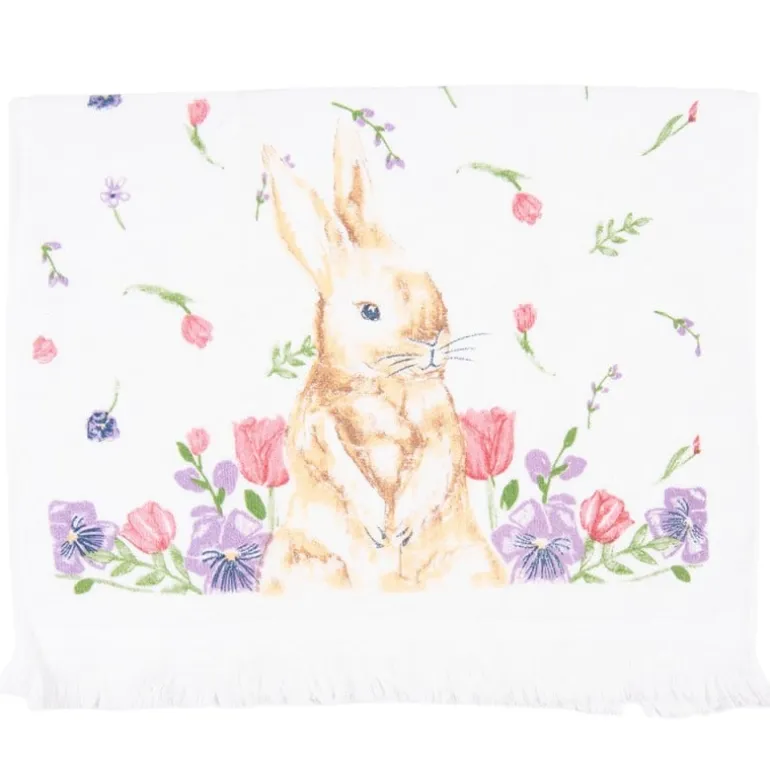 Gastendoekje Happy Bunny