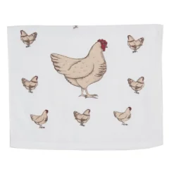 Gastendoekje met  kippen