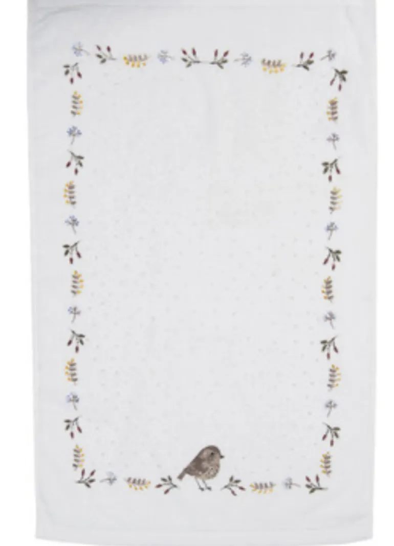 Gastendoekje met vogeltje
