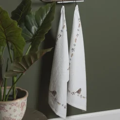 Gastendoekje met vogeltje