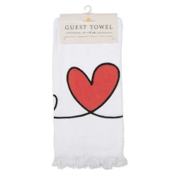 Gastendoekje rood hart