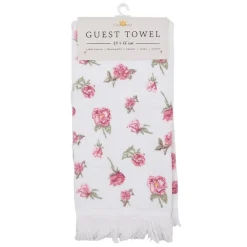 Gastendoekje roze roosjes