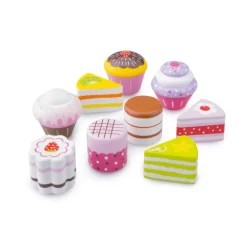Gebakjes speelset assortiment in geschenkdoos