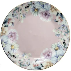 Gebaksbord Flowers 18*2