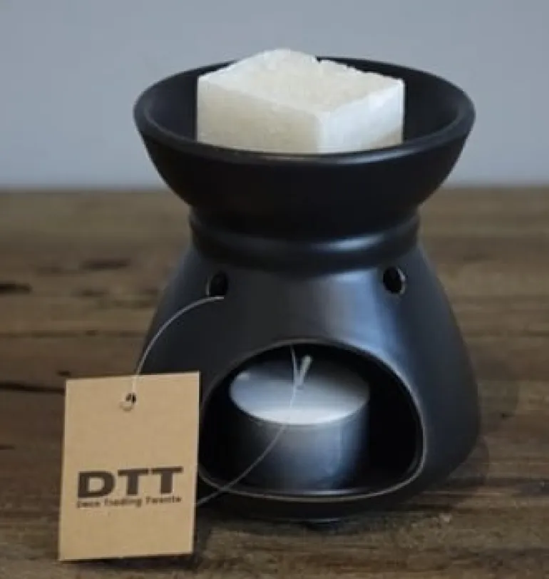 Geurbrander aardewerk zwart