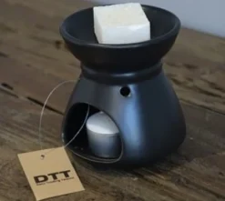 Geurbrander aardewerk zwart