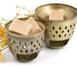 Geurbrander metaal goudkleur