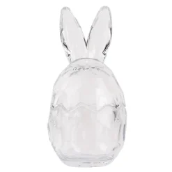 Glazen voorraadpot Ei met oren 9*17 leeg of gevuld