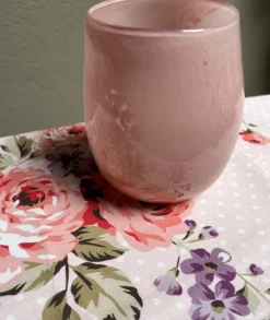 Glazen waxinelichthouder/windlicht 11*12