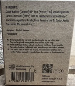 Handgemaakte zeep Charcoal