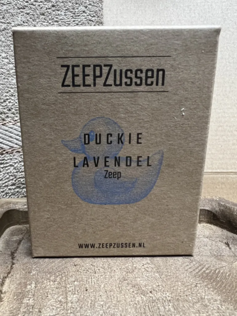 Handgemaakte Zeep Duckie Lavendel