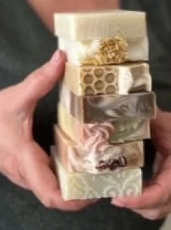 Handgemaakte Zeep Roze klei