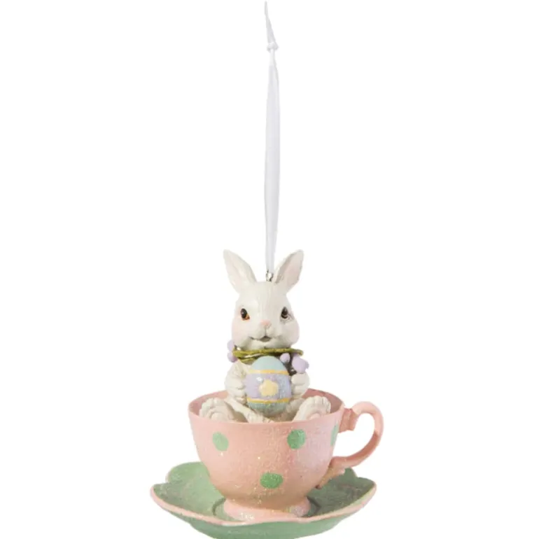 Hanger konijn in kopje