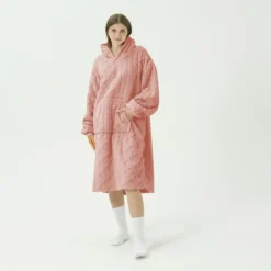 Hoodie / deken Sophie Roze one size